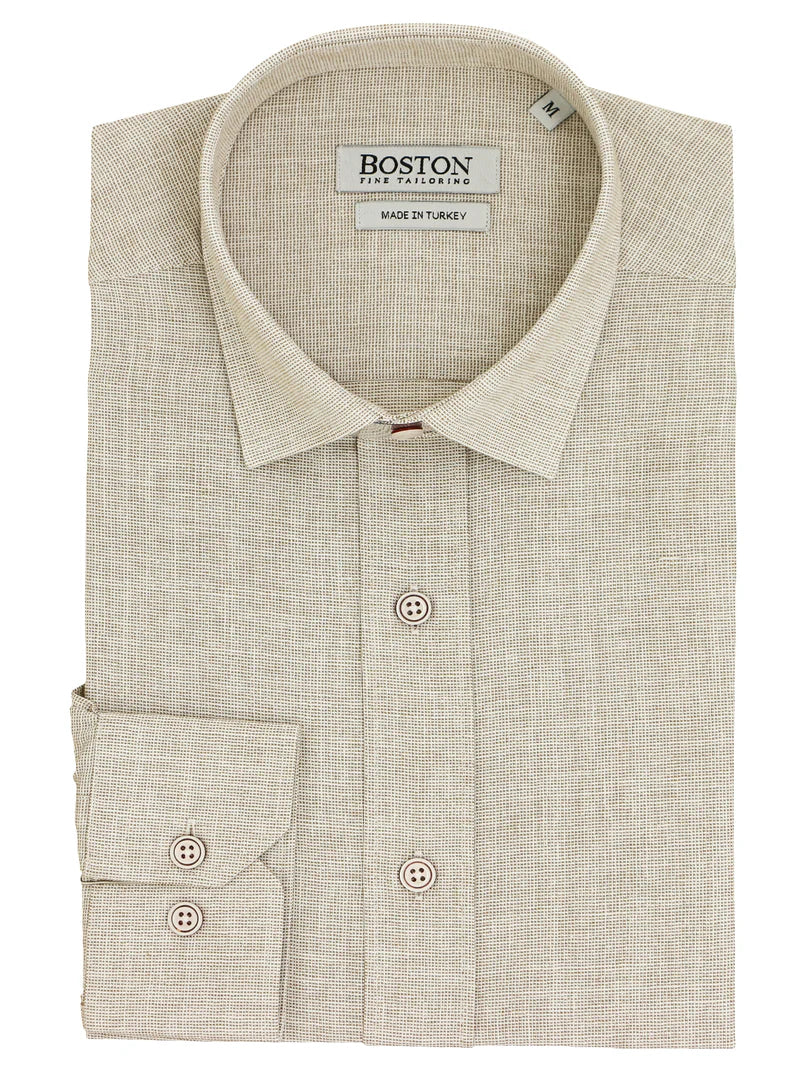 SEL CASUAL SHIRT BEIGE