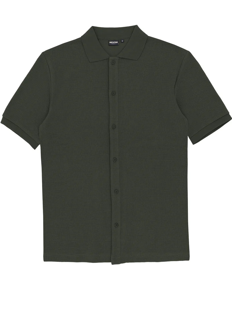 SHEEN S/S KNIT OLIVE