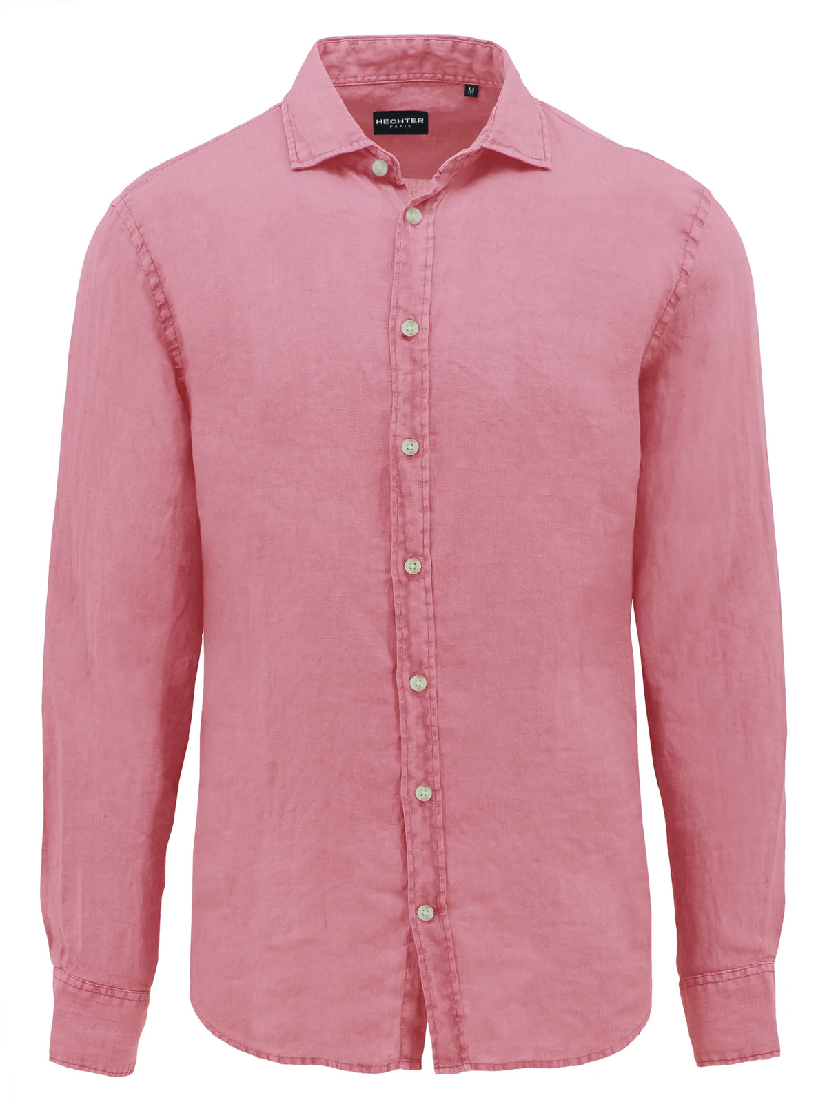 SEL 664 COTTON LINEN SHIRT PINK 45