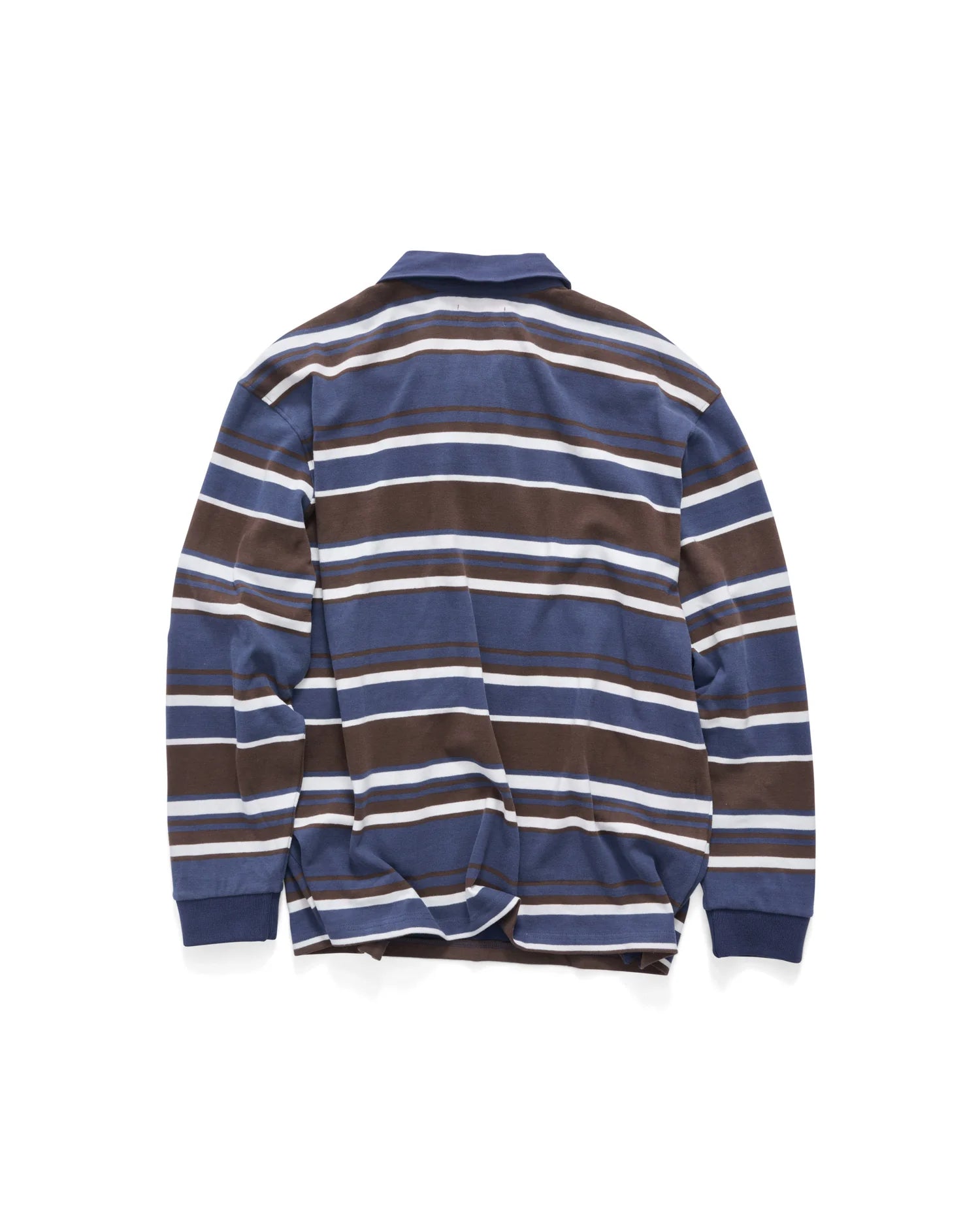 PEACH STRIPE RUGBY NAVY