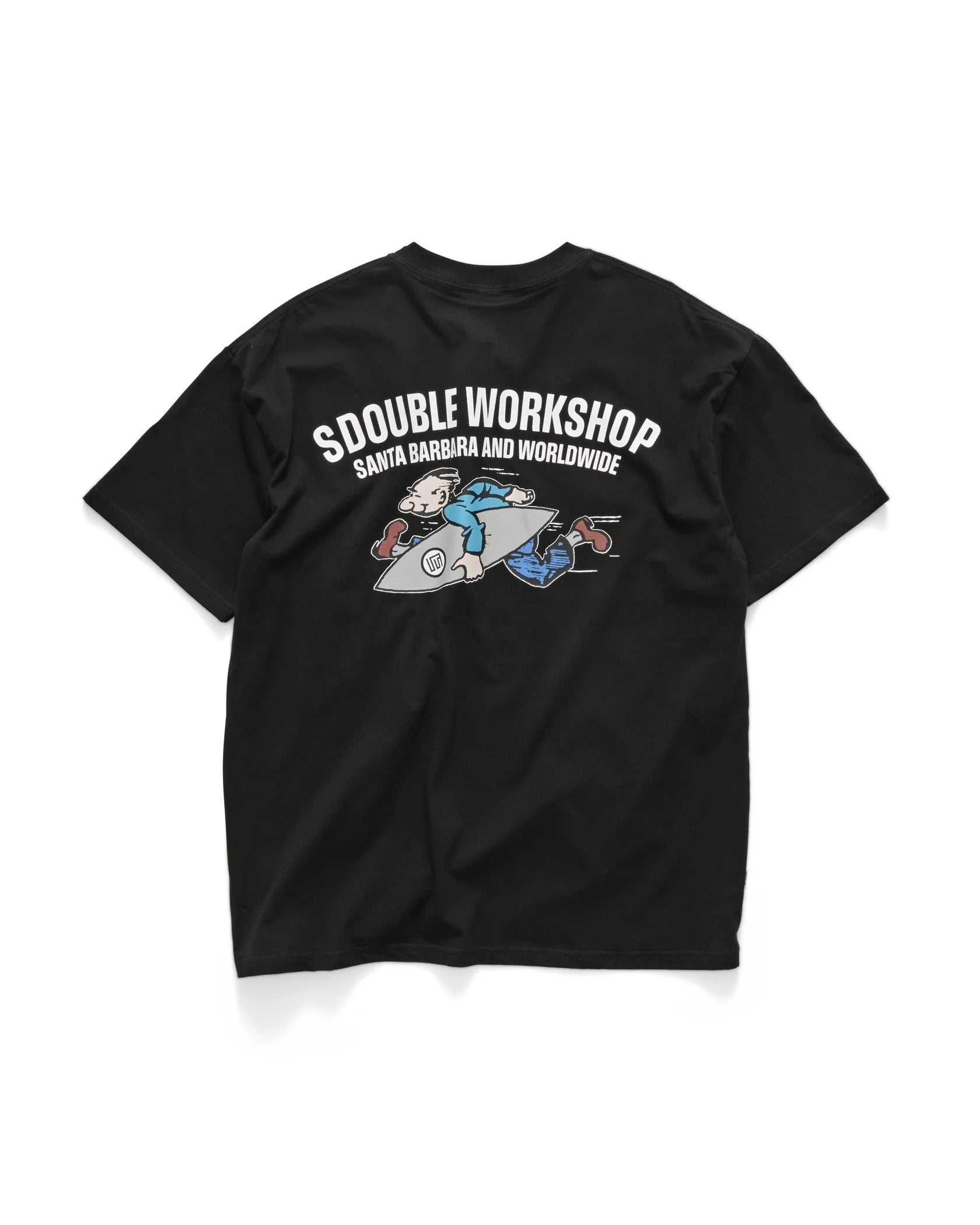 RUNNING MAN SS TEE BLACK