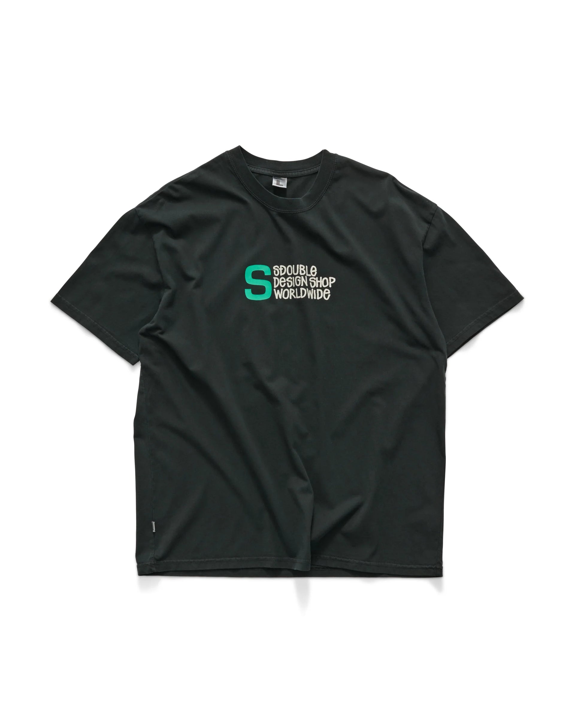 DESIGN SHOP SS TEE PIGMENT BLACK