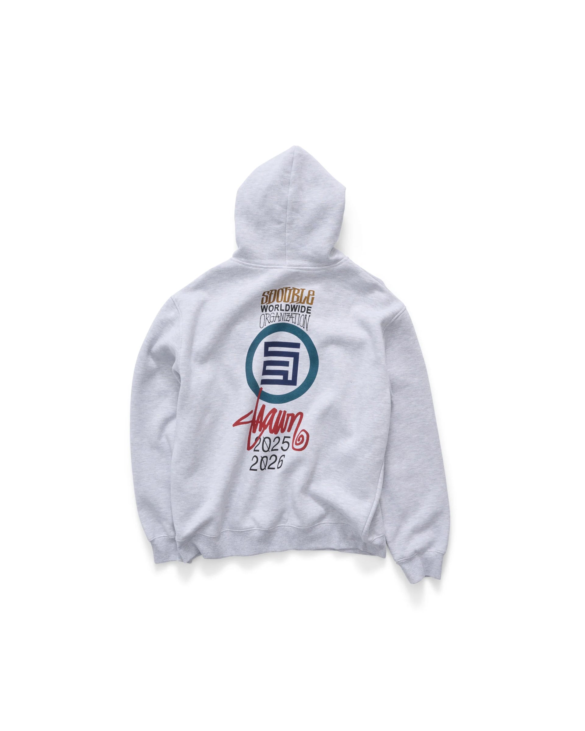 25/26 ZIP THRU HOOD HEATHER GREY