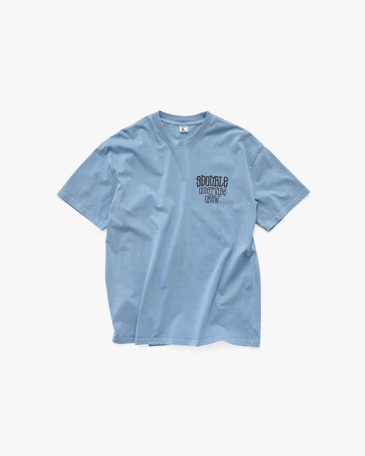 QUIET VIBE TEE ASHLEY BLUE
