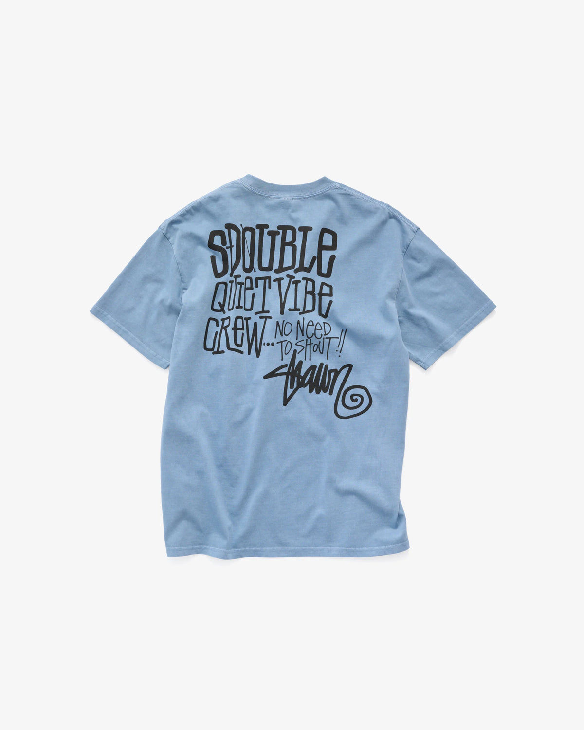 QUIET VIBE TEE ASHLEY BLUE