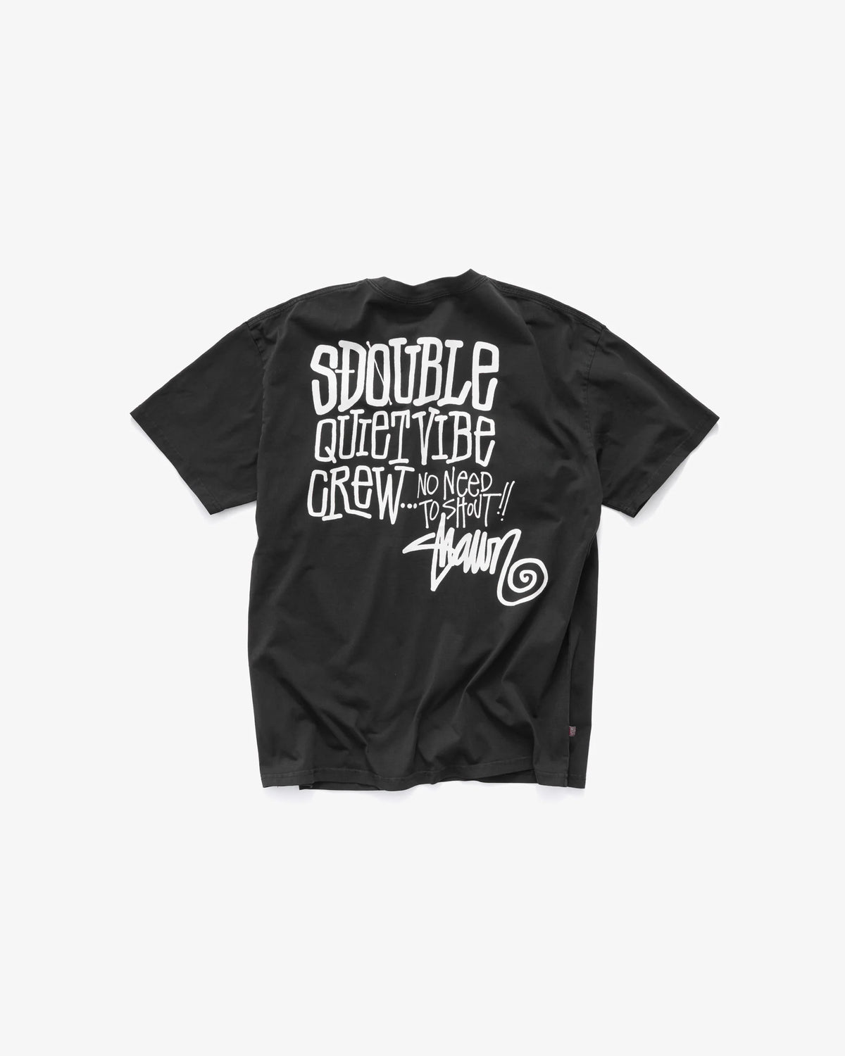 QUIET VIBE TEE BLACK