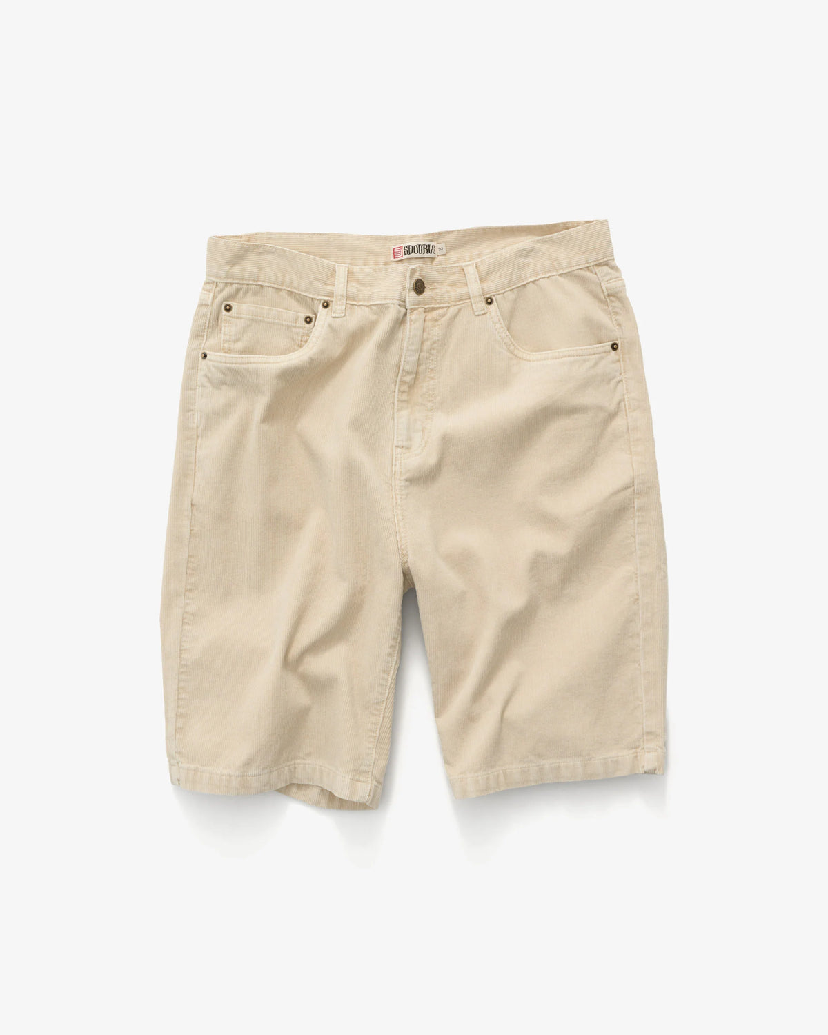 CORDUROY 5 POCKET SHORT BONE
