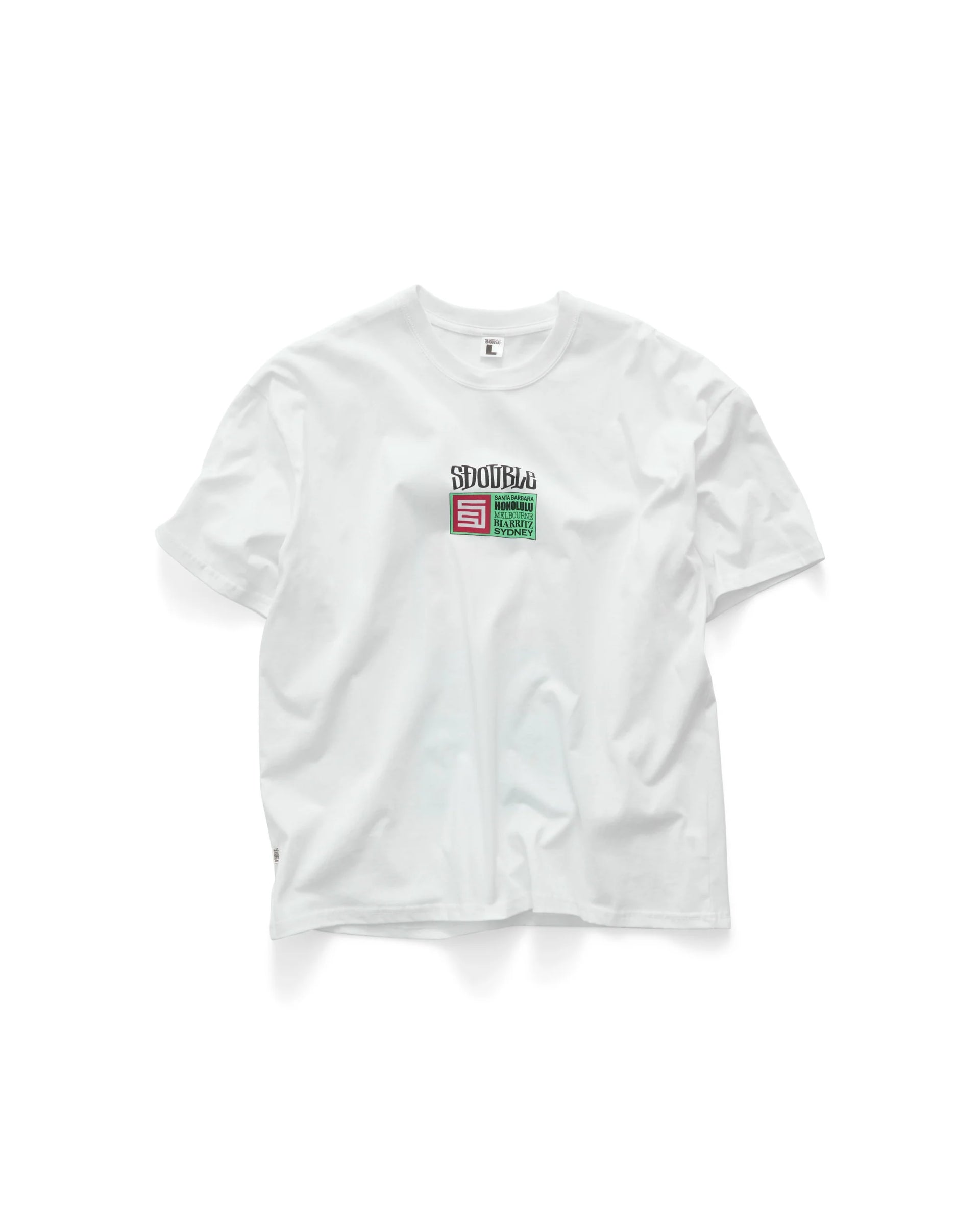 TALL BILLBOARD SS TEE WHITE