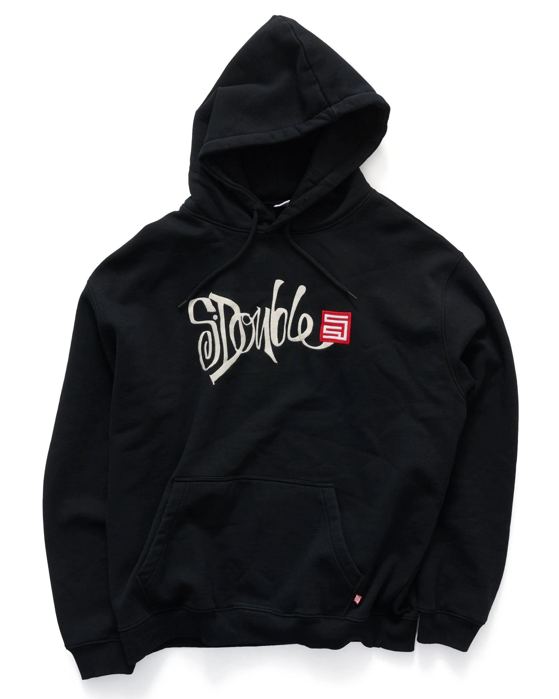BRUSH PULLOVER HOODIE BLACK
