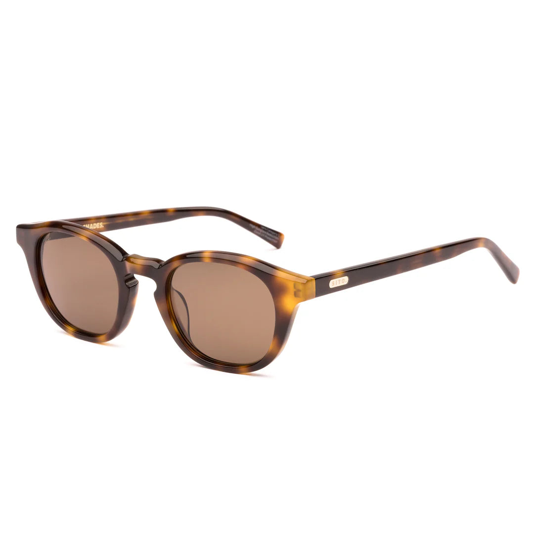 ELIO SUNGLASSES CLASSIC TORT/COFFEE