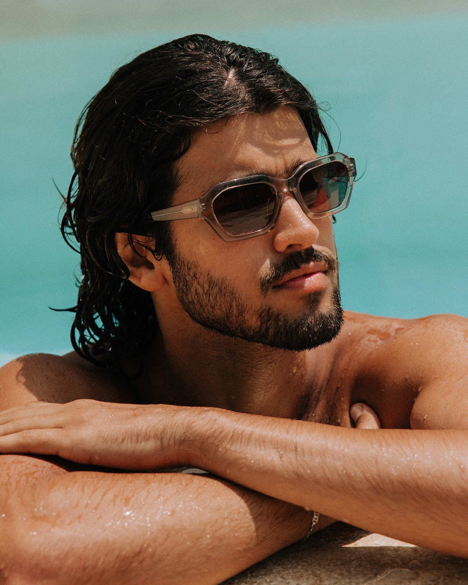 KINETIC SUNGLASSES CHINTZ/BROWN POLAR