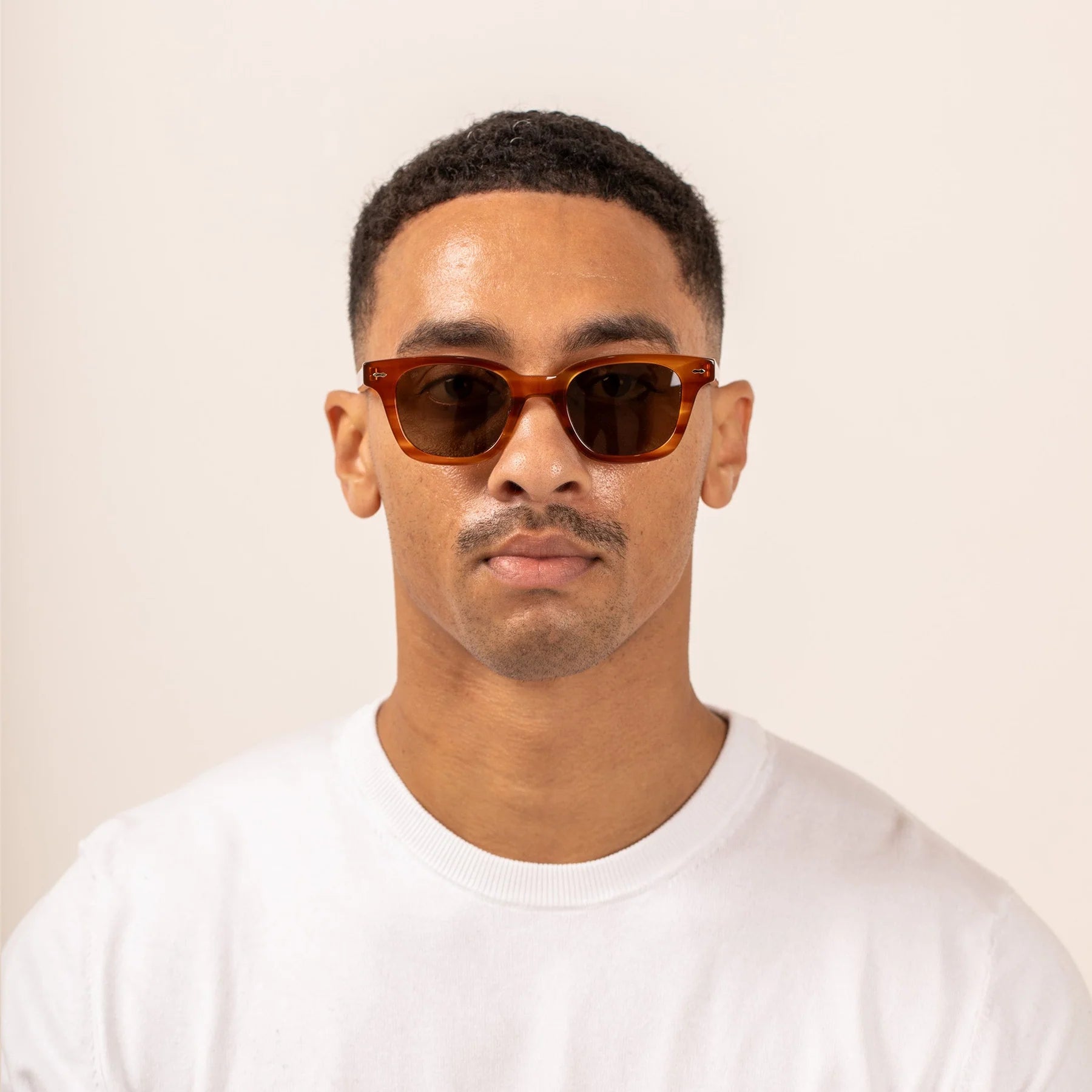 RYKER SUNGLASSES TANGELO/BROWN POLAR