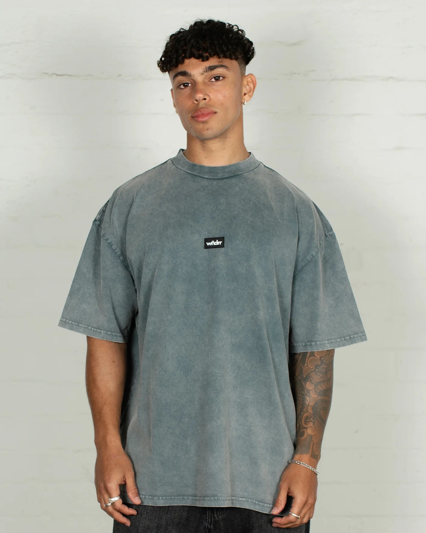 SOHO CLUB TEE WASHED GREY