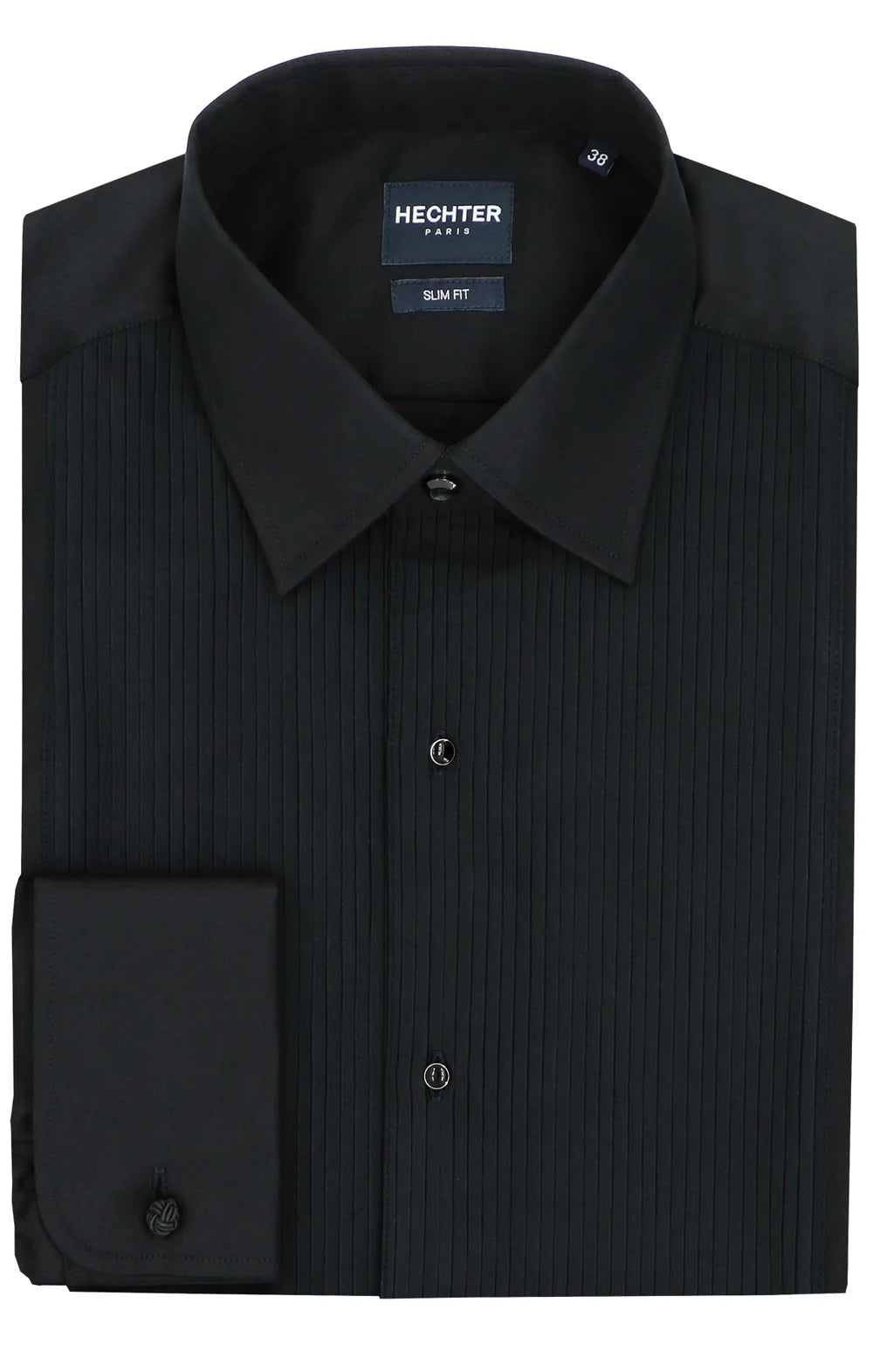 FRILL 5WT DINNER SHIRT BLACK