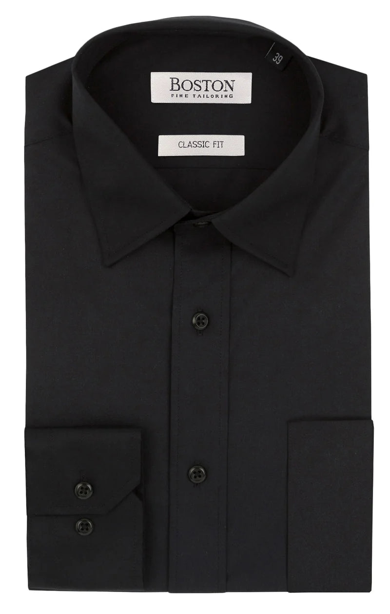 BROOKE BUSINESS 5WT SHIRT BLACK