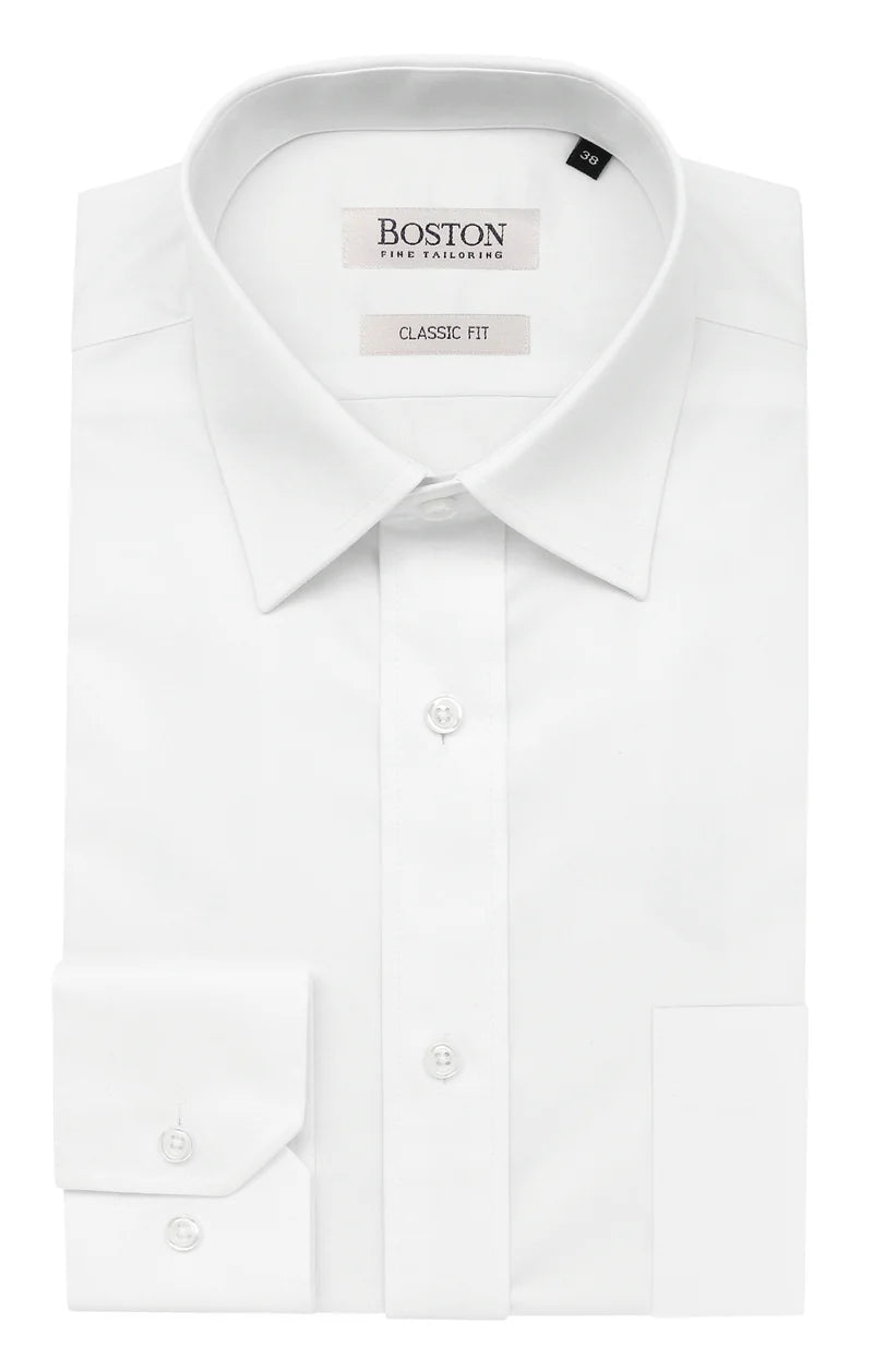 BROOKE BUSINESS 5WT SHIRT WHITE