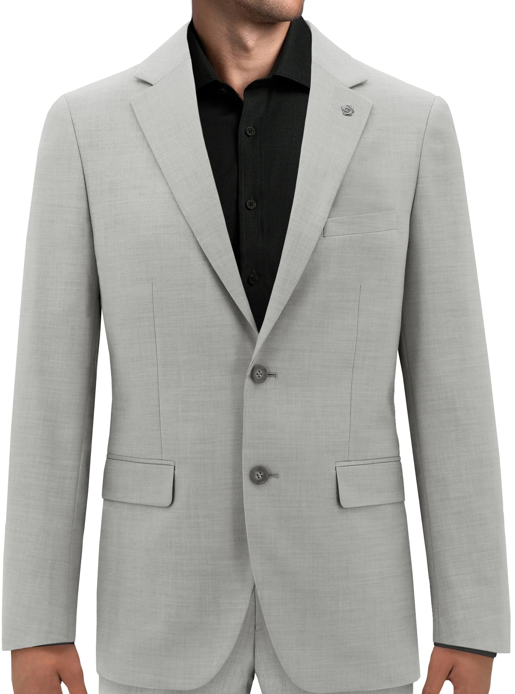 LOUIS SUIT JACKET LIGHT GREY