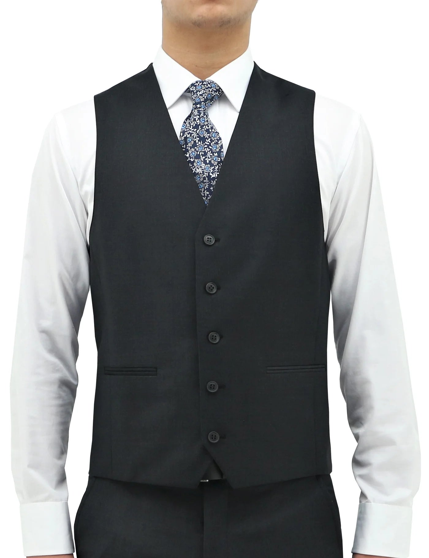 RYAN WOOL VEST CHARCOAL 02