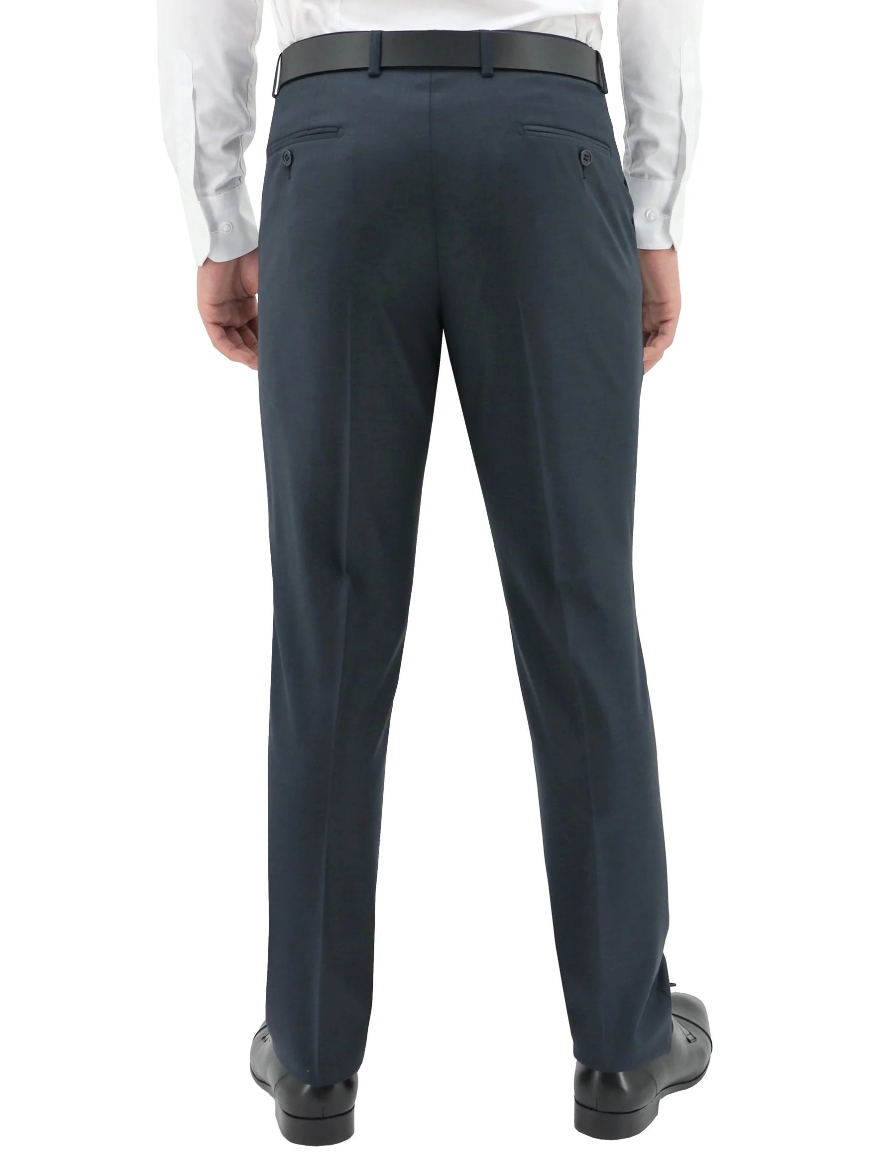 LYON 106 WOOL TROUSER BLUE 12