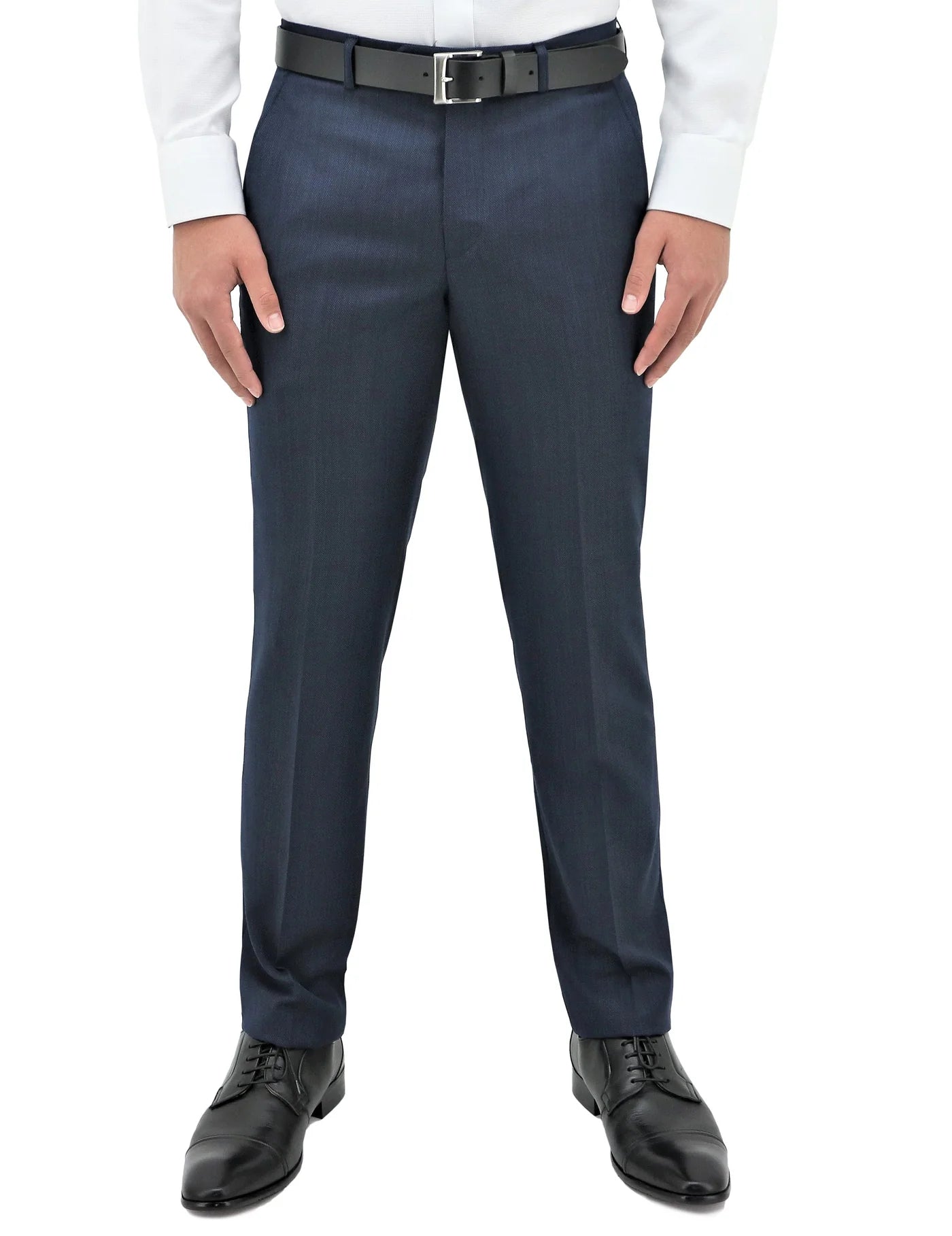 LYON 101 WOOL SUIT TROUSER BLUE 12