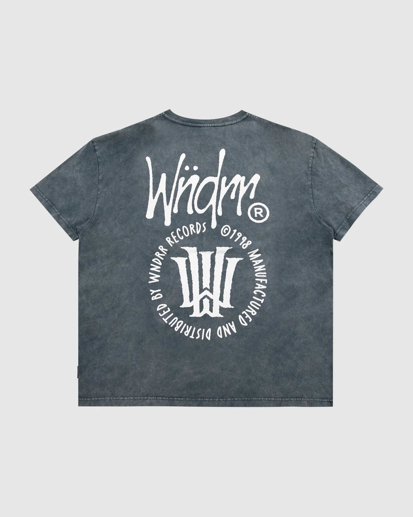 NOISE BOX FIT TEE WASHED GREY