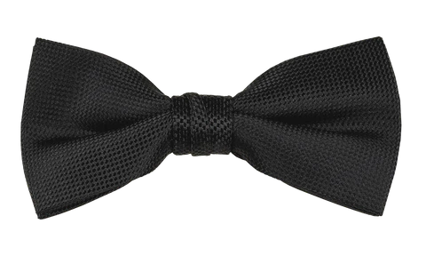 GOLD LABEL SELF PATTERN BOWTIE BLACK