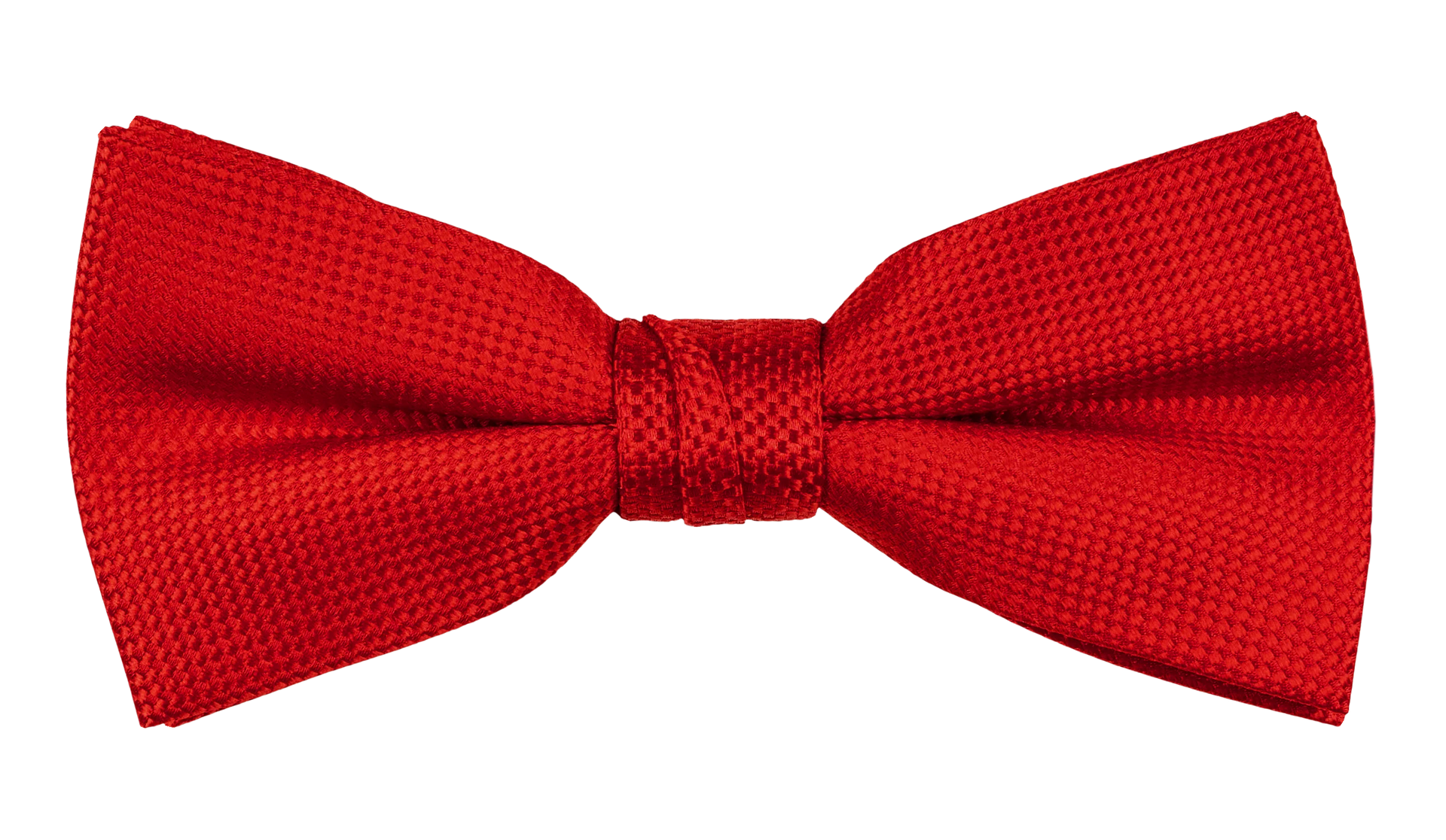 GOLD LABEL SELF PATTERNED BOWTIE BRIGHT RED