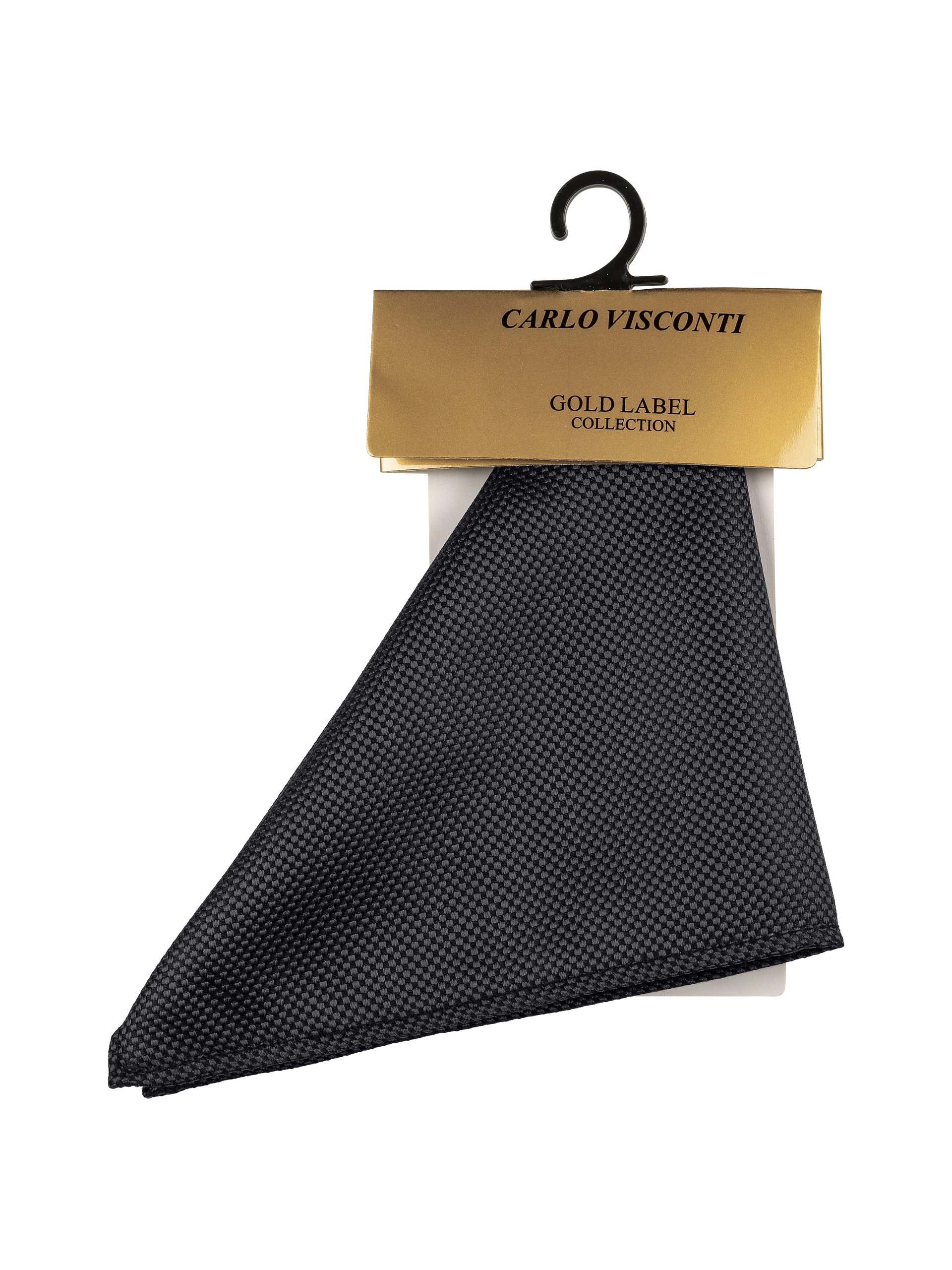 GOLD LABEL SELF PATTERN POCKET SQUARE LAVA