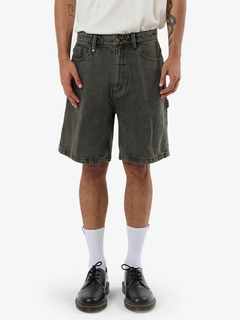 SLACKER DENIM SHORT TARMAC