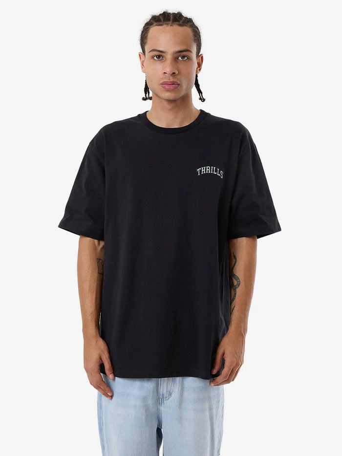 BELIEVE OVERSIZE FIT TEE BLACK