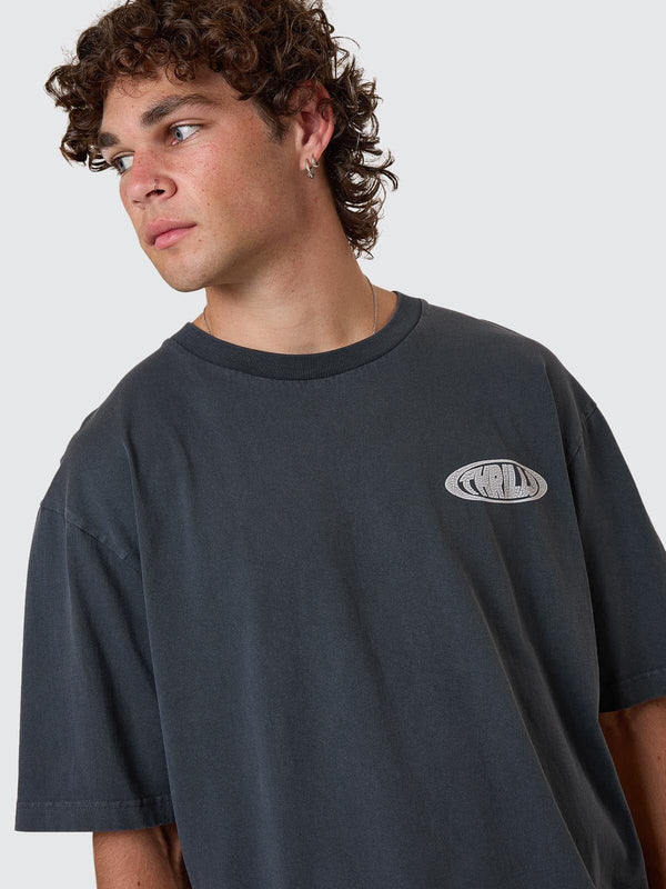 SHADOWLESS OVERSIZE FIT TEE EBONY