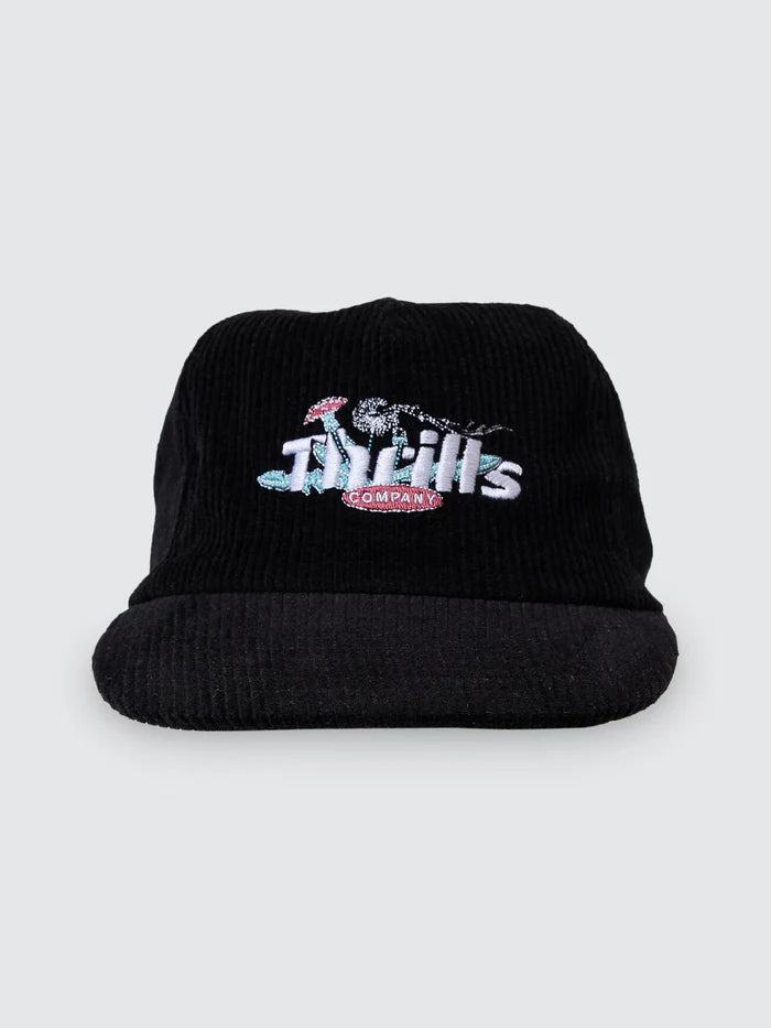 MAKE A WISH 5 PANEL CAP BLACK