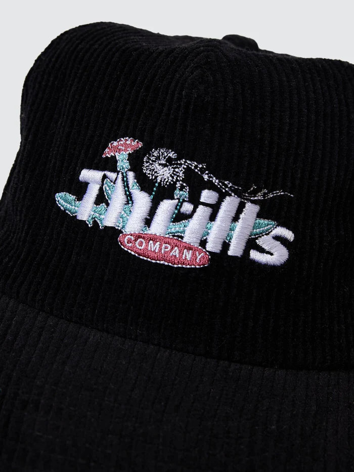 MAKE A WISH 5 PANEL CAP BLACK