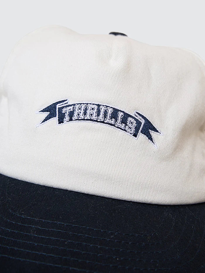 PENANT 5 PANEL CAP HERITAGE WHITE/CLASSIC BLUE