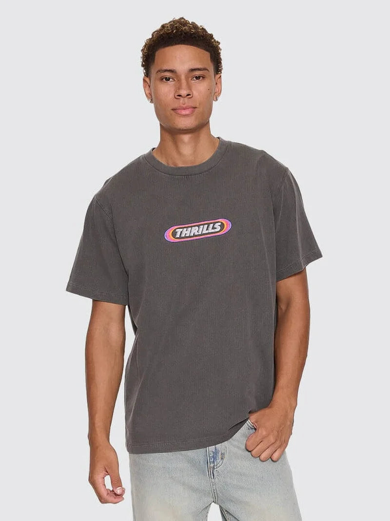 BUILT TO WIN EMBRO MERCH TEE MARBLE BLACK