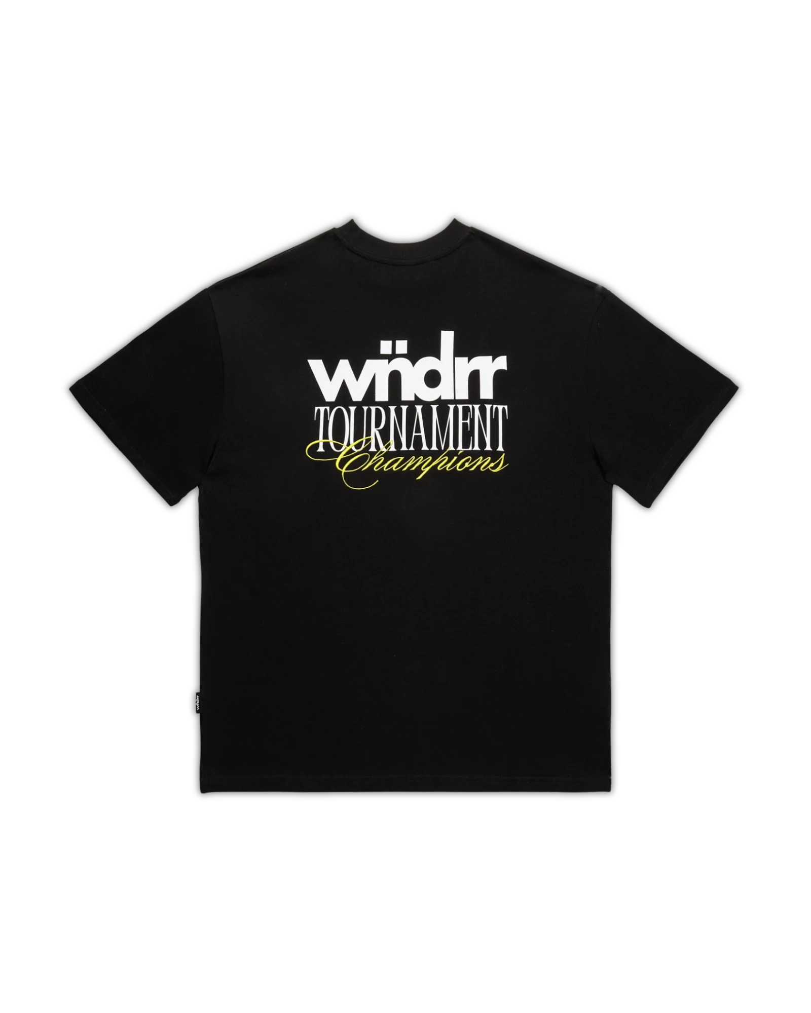 TOURNAMENT HEAVY WEIGHT TEE BLACK