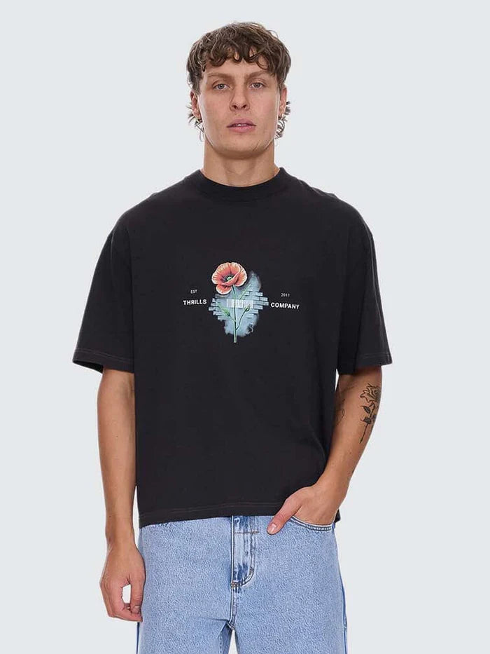 DEADLY POPULAR TEE FADED BLACK