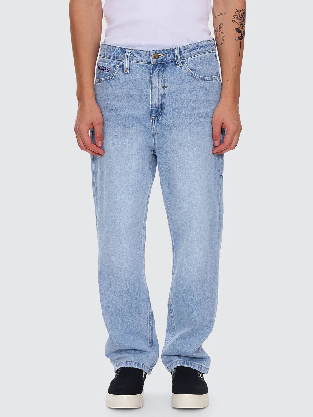 STARPOWER SLACKER DENIM JEAN ENDLESS BLUE