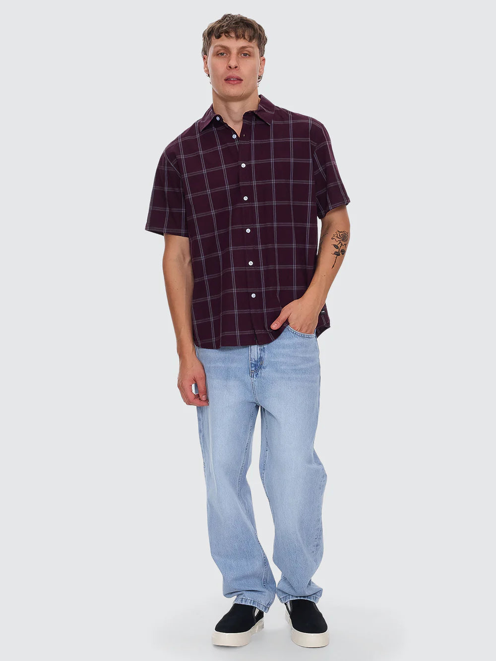 STARPOWER SLACKER DENIM JEAN ENDLESS BLUE