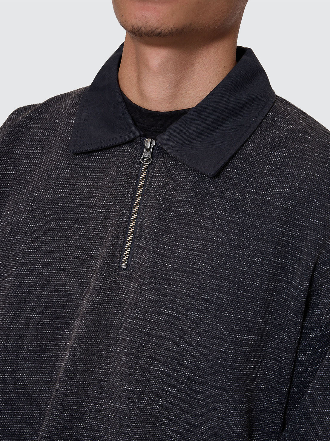 ARTS & INDUSTRIAL RUGBY POLO BLACK