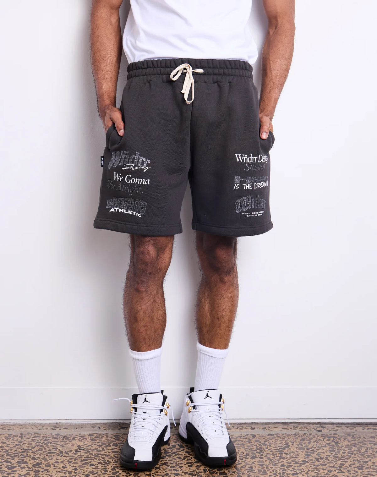 COLLECTIVE TECH TRACKSHORT FADED BLACK