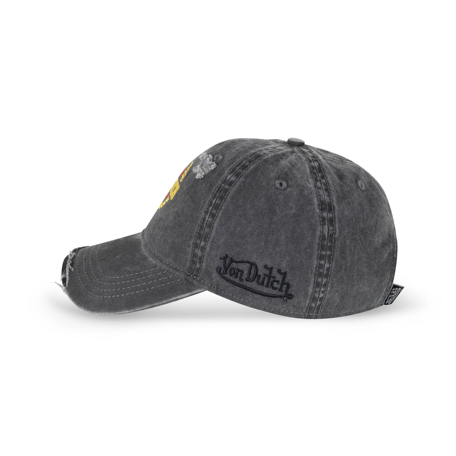 THE RIVAL DAD CAP WASHED BLACK