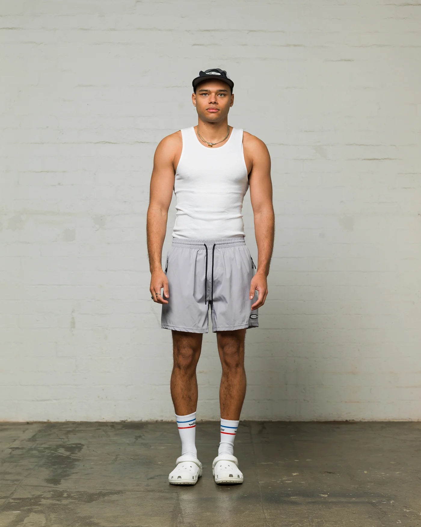 ROTHMAN SPORTS SHORT GREY