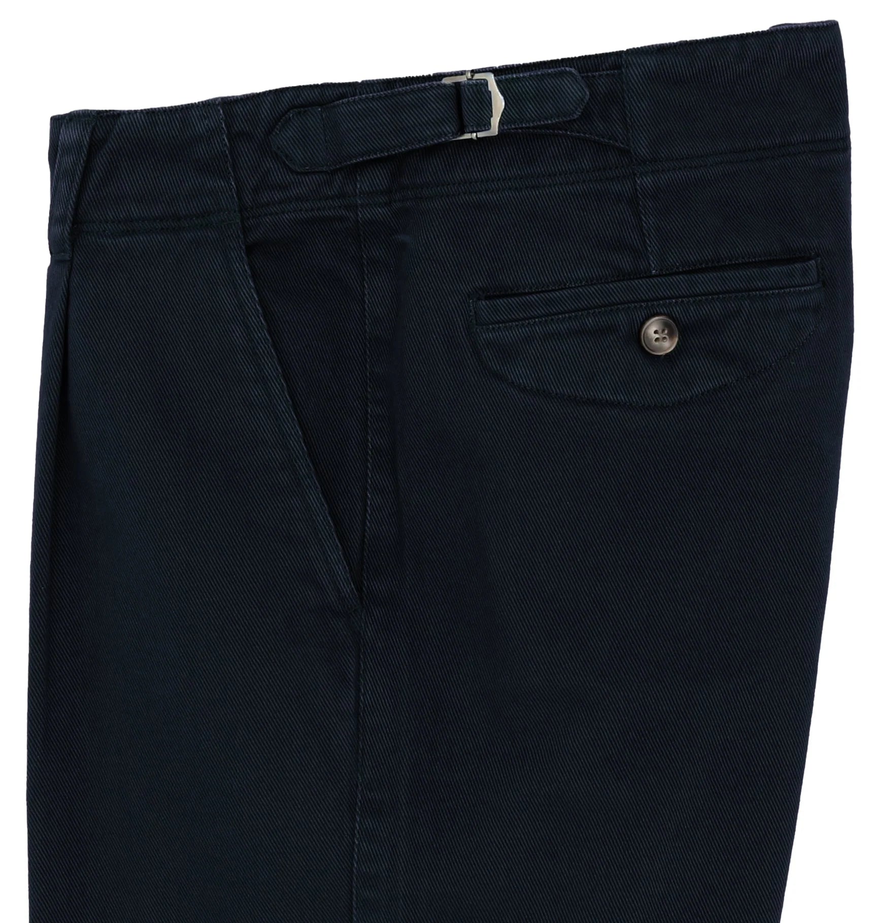 MILO SIDE TAB COTTON CHINO BLACK