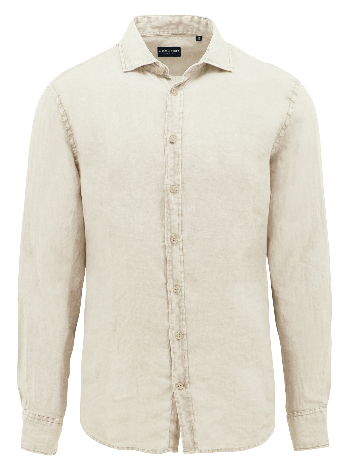 SEL 664 COTTON LINEN SHIRT NATURAL 25