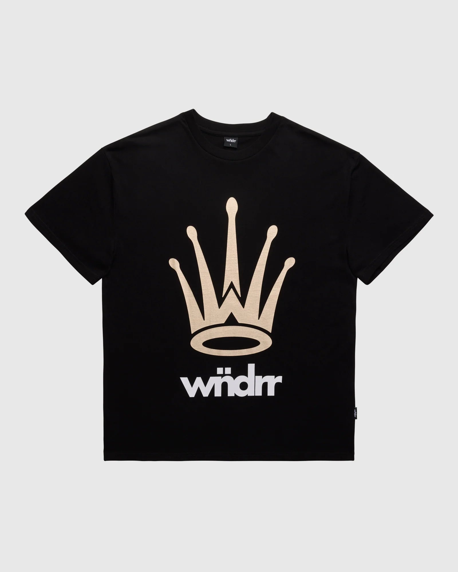 CREST BOX FIT TEE BLACK
