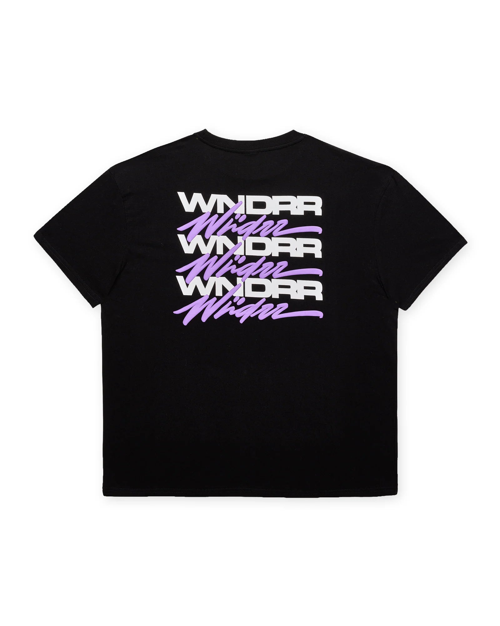 HEXED BOX FIT TEE BLACK