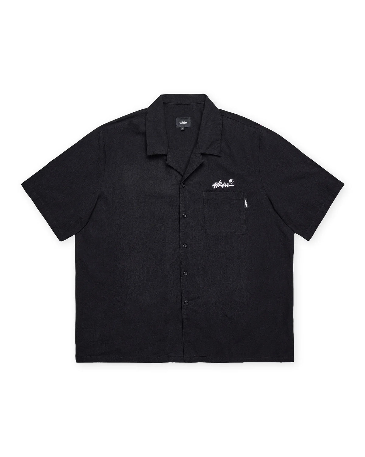 SCRIPT SS SHIRT BLACK