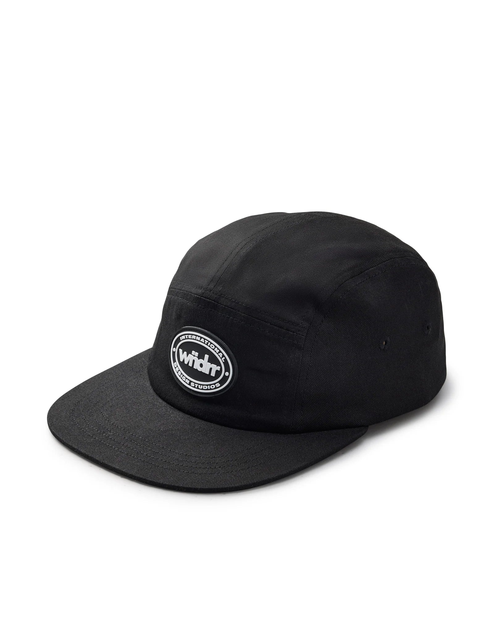 TOKEN 5 PANEL CAP BLACK