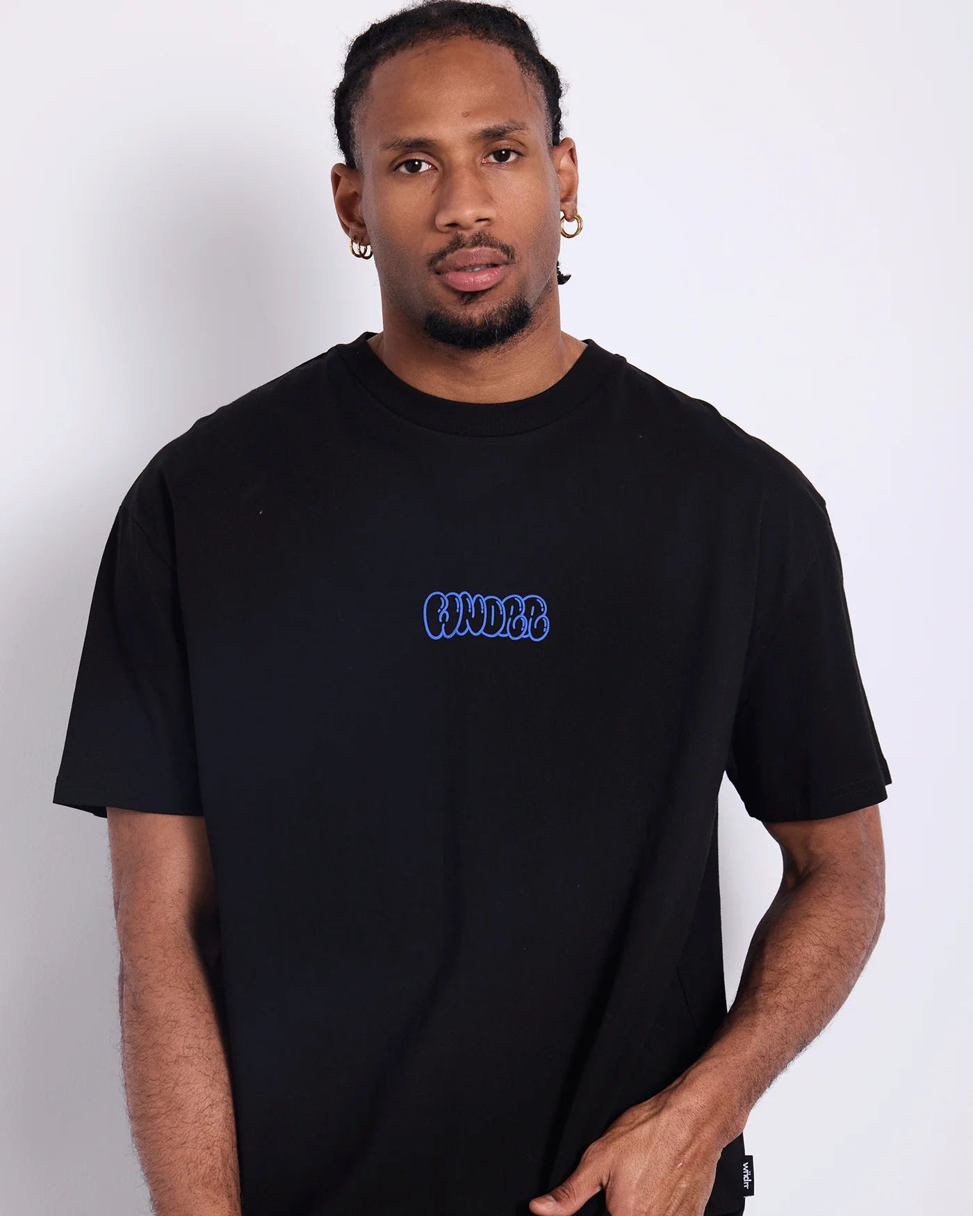 BLISSED OUT BOX FIT TEE BLACK